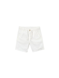 Bermuda linho relaxed Nata (Creme / Pérola)  para Menino - Mayoral