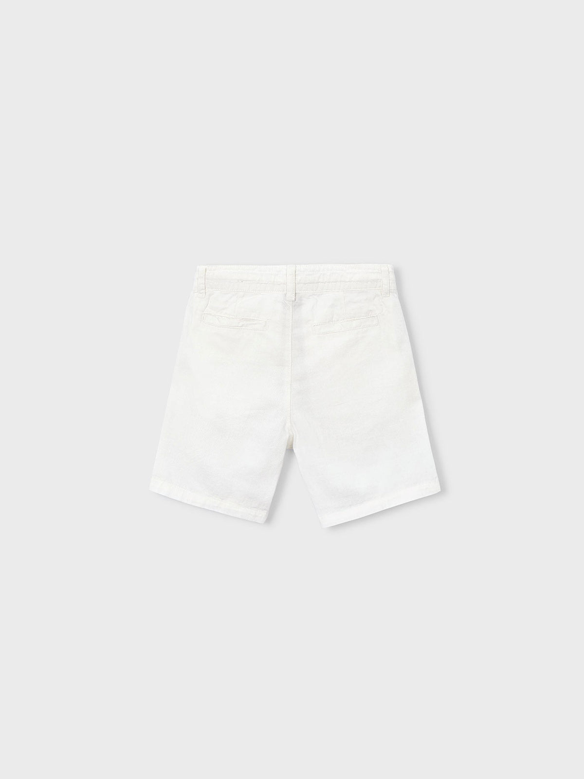 Bermuda linho relaxed Nata (Creme / Pérola)  para Menino - Mayoral