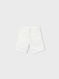 Bermuda linho relaxed Nata (Creme / Pérola)  para Menino - Mayoral