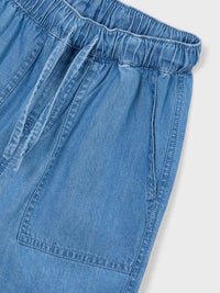 Bermuda denim fluida Base (Ganga)  para Menino - Mayoral