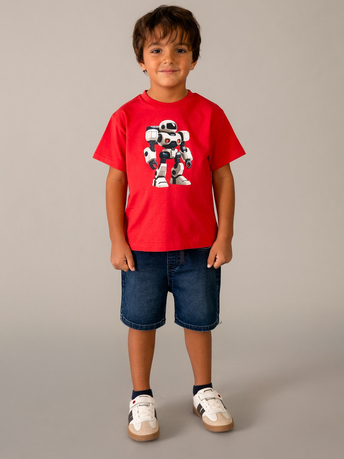 Bermuda soft denim jogger Escuro (Marinho)  para Menino - Mayoral