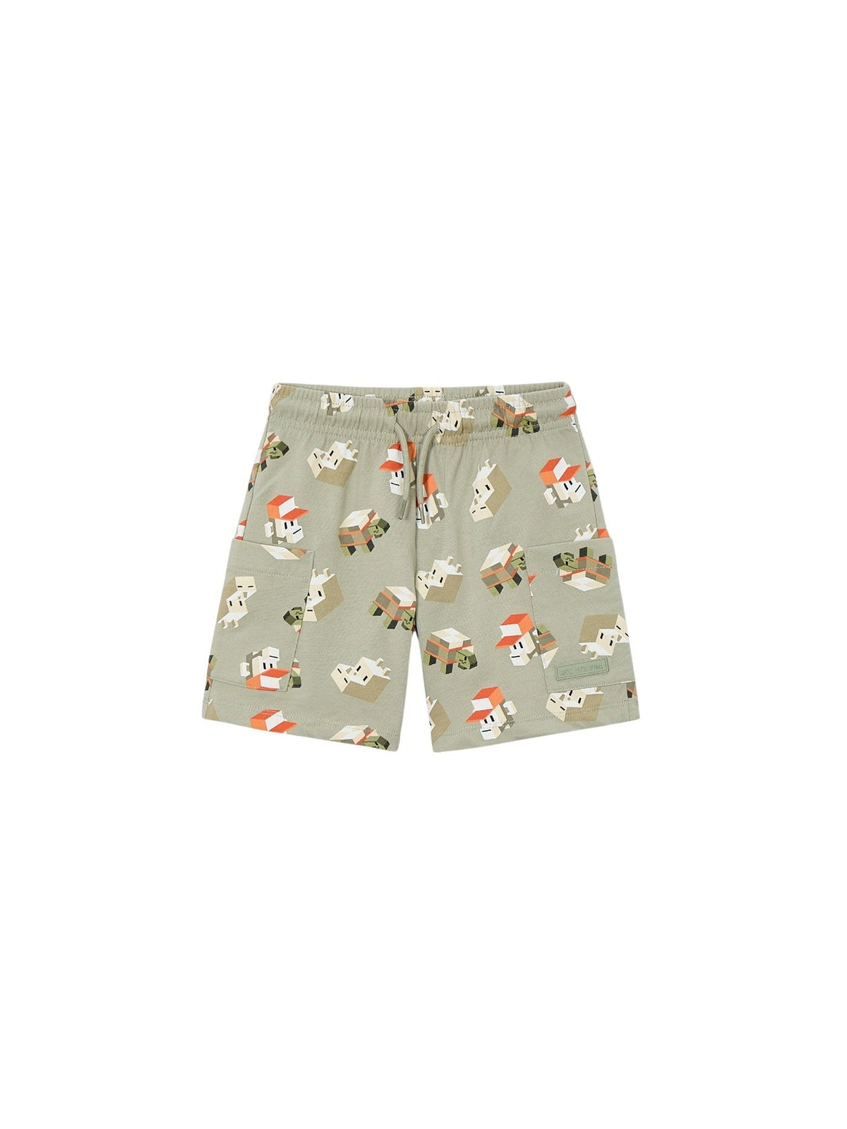 Bermuda mix and match Bambu est (Verde Alface)  para Menino - Mayoral