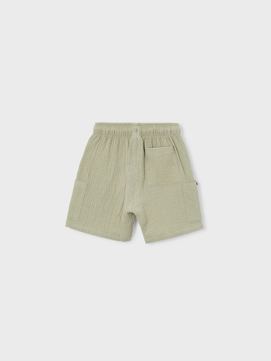 Bermuda bambula Bambu (Verde Alface)  para Menino - Mayoral