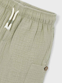 Bermuda bambula Bambu (Verde Alface)  para Menino - Mayoral