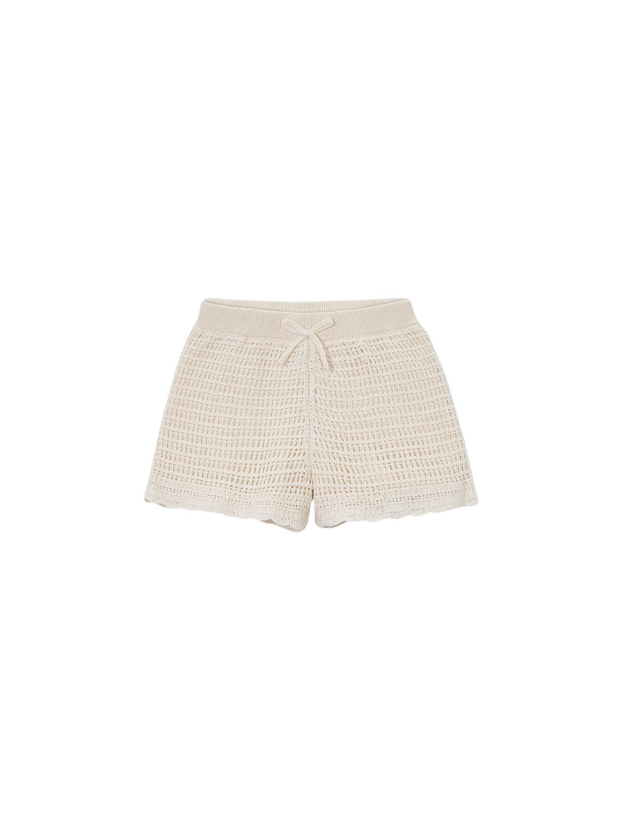Calções tricot Grão bico (Bege)  para Menina - Mayoral
