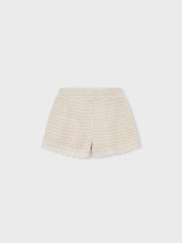Calções tricot Grão bico (Bege)  para Menina - Mayoral