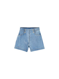 Bermuda denim fluida Claro (Ganga c/ Lavagem)  para Menina - Mayoral