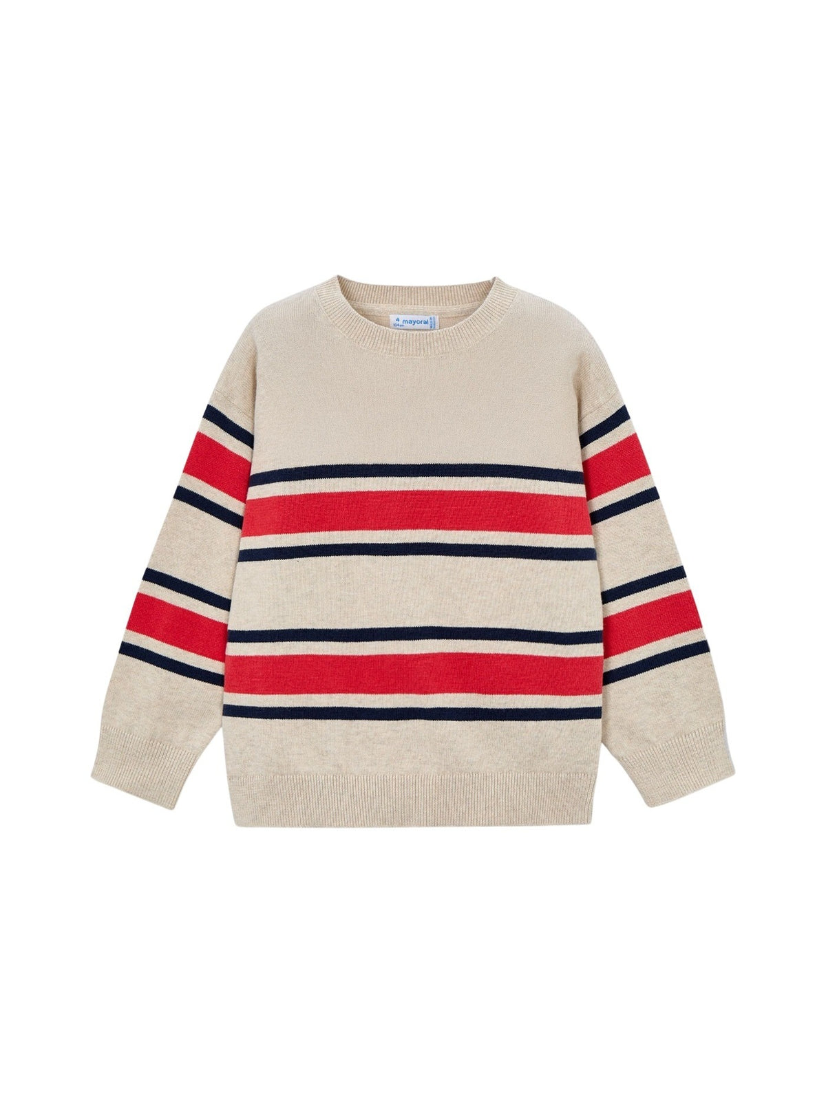 Jersey riscas Tomate (Vermelho)  para Menino - Mayoral