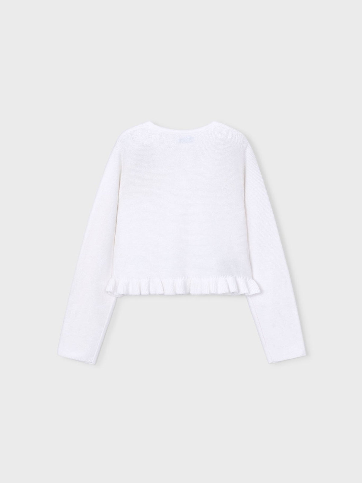 Casaco tricot estruturado Branco (Branco)  para Menina - Mayoral
