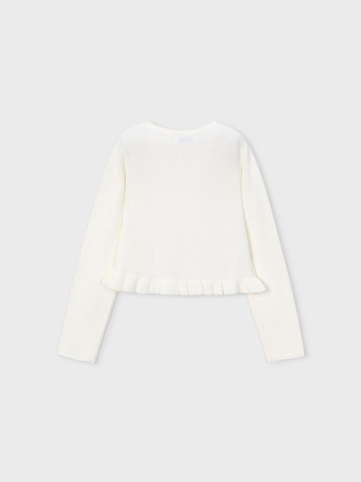 Casaco tricot estruturado Crú (Creme / Pérola)  para Menina - Mayoral