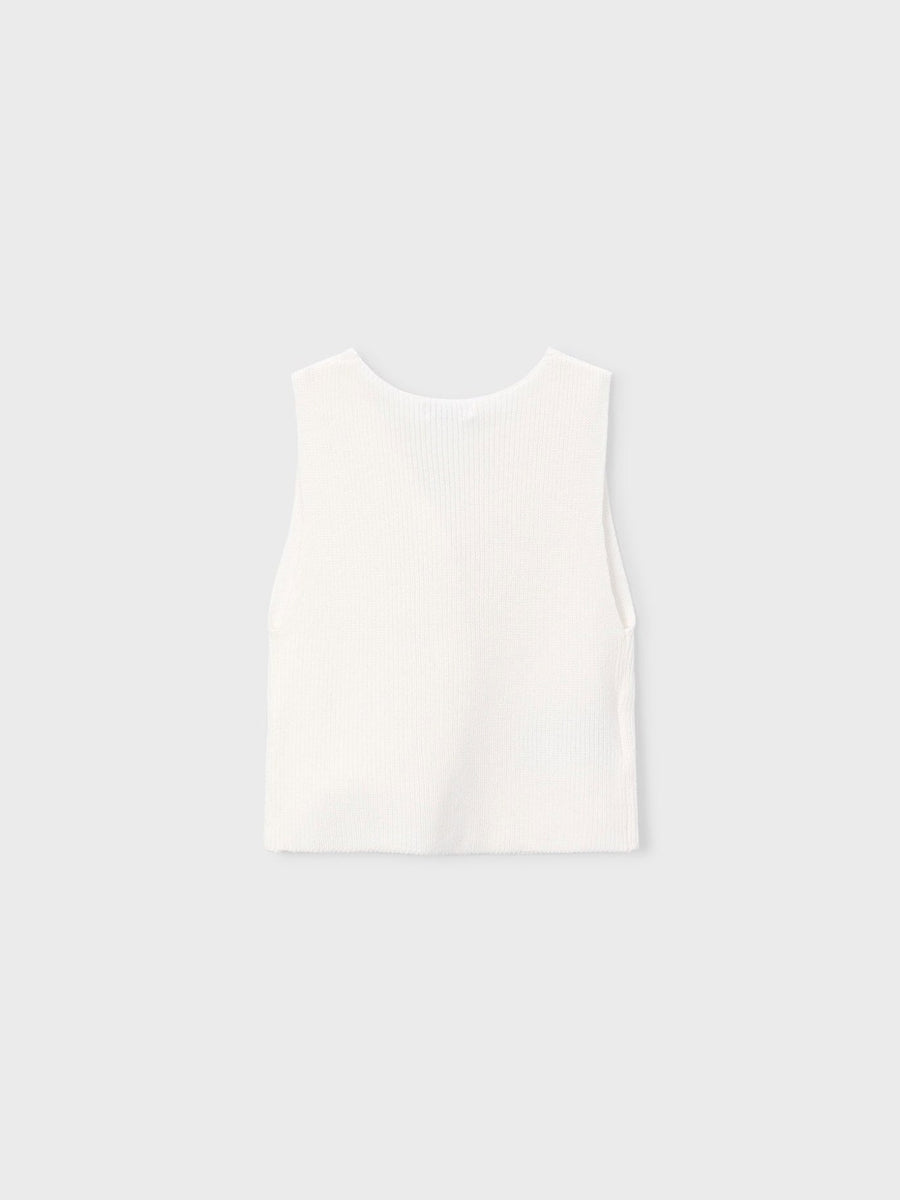 Colete tricot Osso (Creme / Pérola)  para Menina - Mayoral