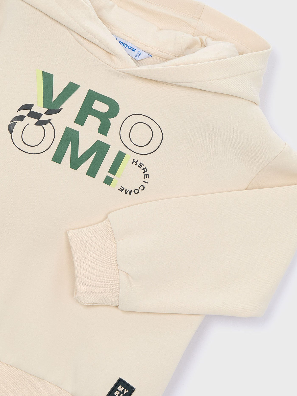 Sweat "athletics" Canamo (Creme / Pérola)  para Menino - Mayoral