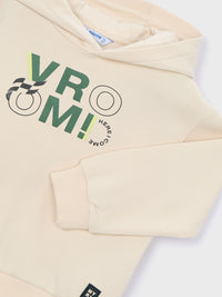 Sweat "athletics" Canamo (Creme / Pérola)  para Menino - Mayoral
