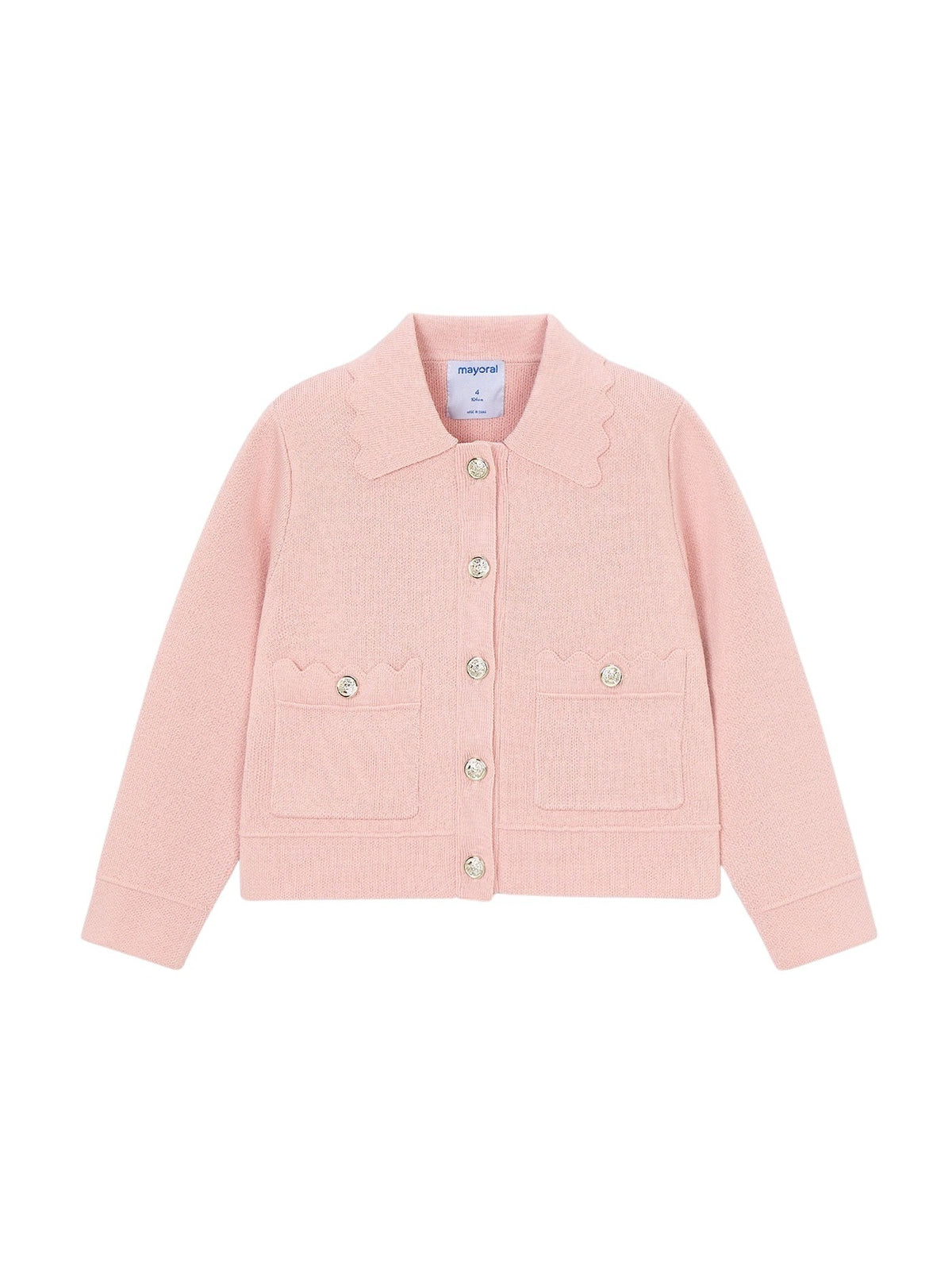 Jaqueta tricot Blossom (Rosa)  para Menina - Mayoral