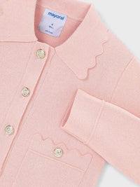 Jaqueta tricot Blossom (Rosa)  para Menina - Mayoral