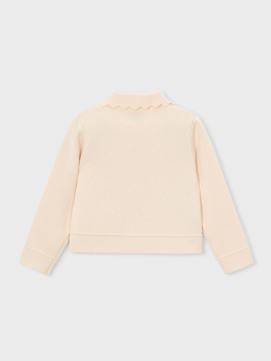 Jaqueta tricot Grão bico (Bege)  para Menina - Mayoral