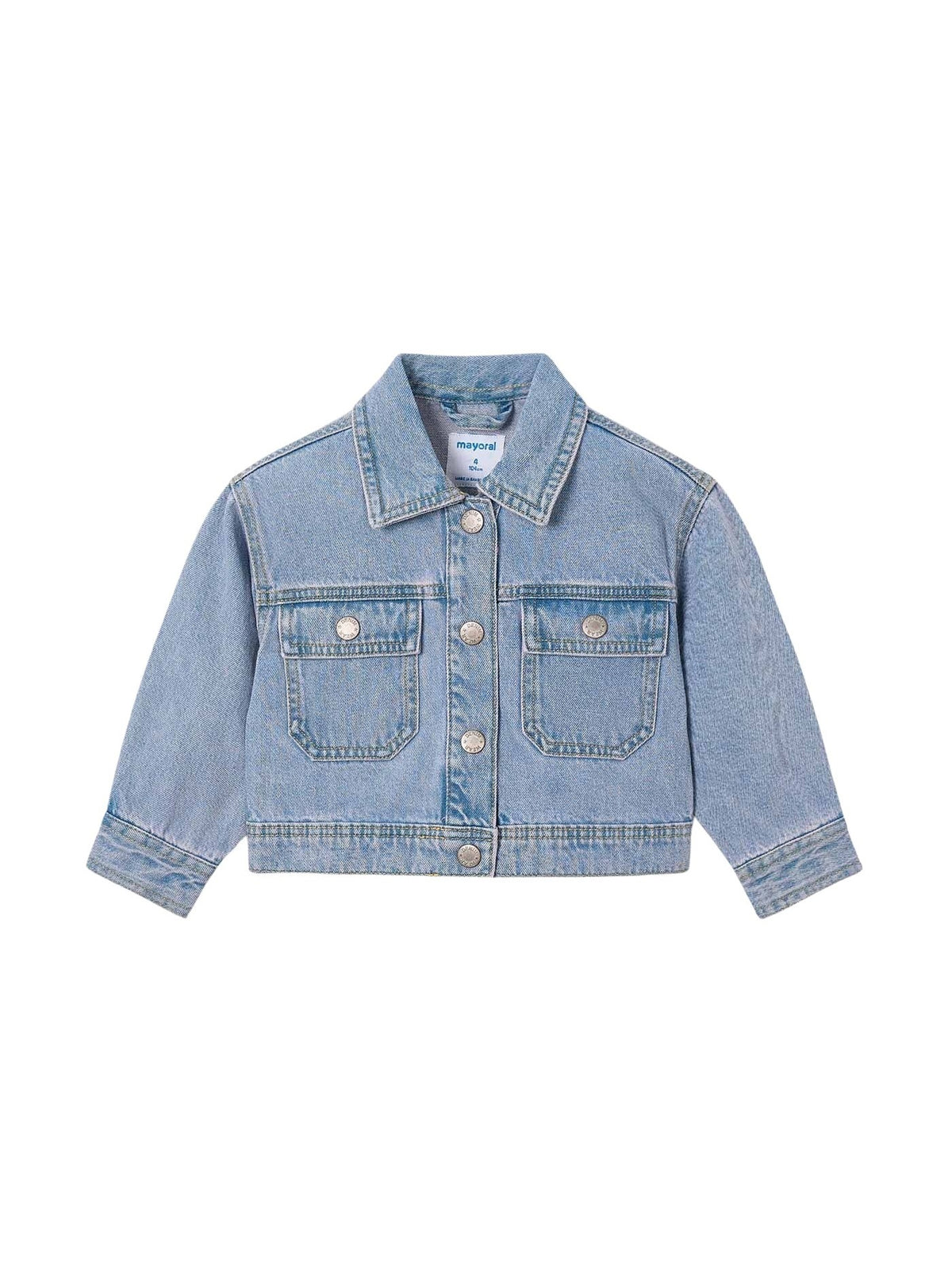 Blusão denim Claro (Ganga c/ Lavagem)  para Menina - Mayoral