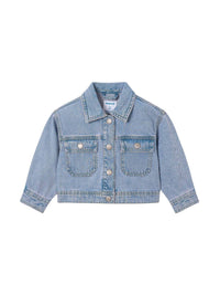 Blusão denim Claro (Ganga c/ Lavagem)  para Menina - Mayoral