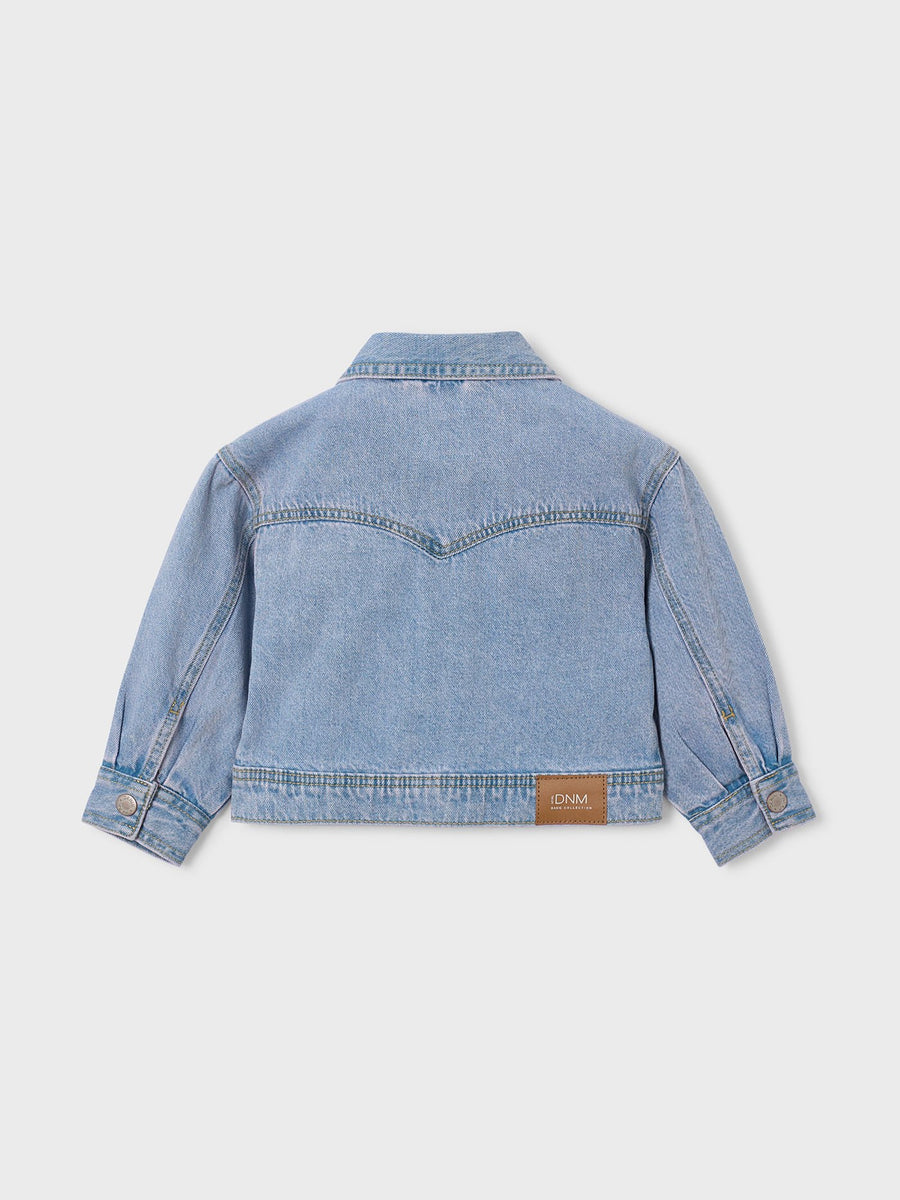 Blusão denim Claro (Ganga c/ Lavagem)  para Menina - Mayoral