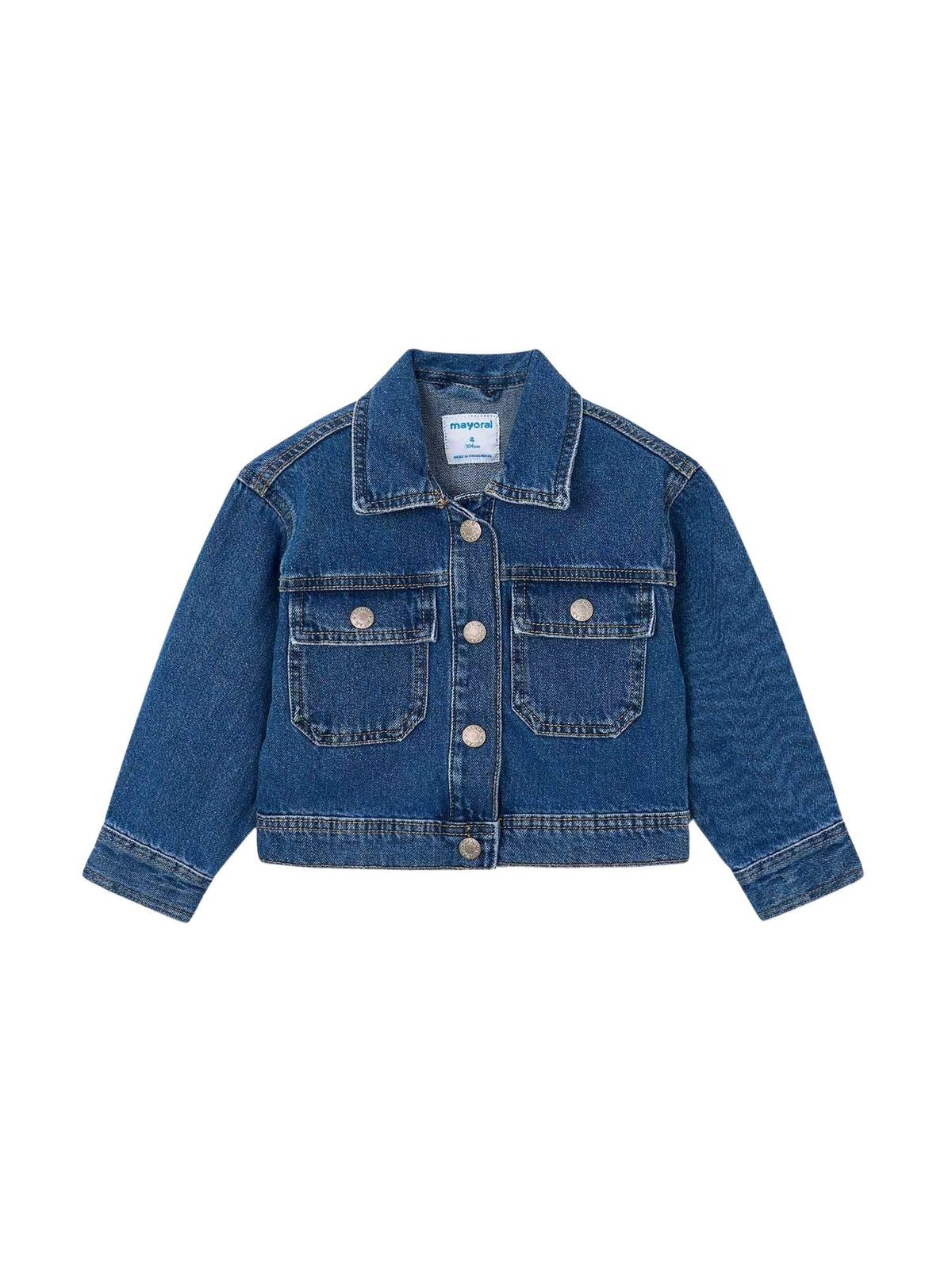Blusão denim Escuro (Marinho)  para Menina - Mayoral
