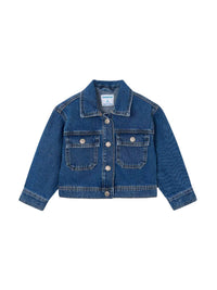 Blusão denim Escuro (Marinho)  para Menina - Mayoral