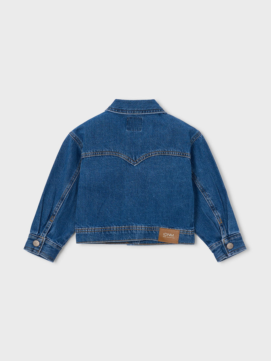 Blusão denim Escuro (Marinho)  para Menina - Mayoral