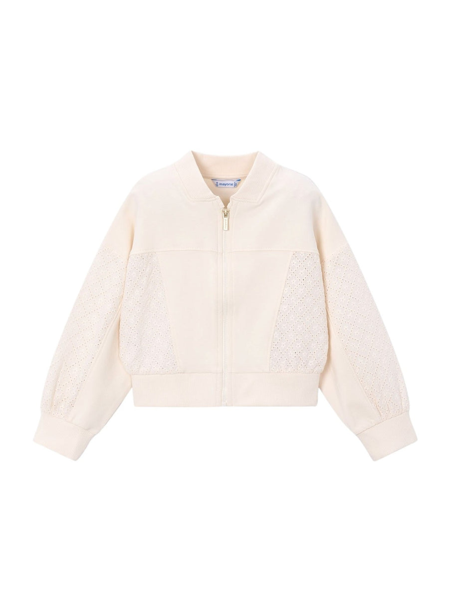 Casaco combinado Osso (Creme / Pérola)  para Menina - Mayoral