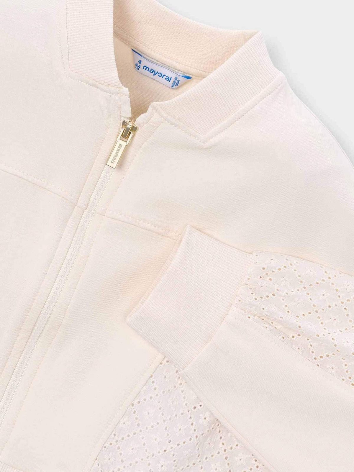 Casaco combinado Osso (Creme / Pérola)  para Menina - Mayoral