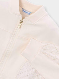 Casaco combinado Osso (Creme / Pérola)  para Menina - Mayoral