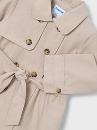 Gabardine Areia (Bege)  para Menina - Mayoral