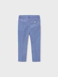 Calça linho suiting Índigo (Azul)  para Menino - Mayoral