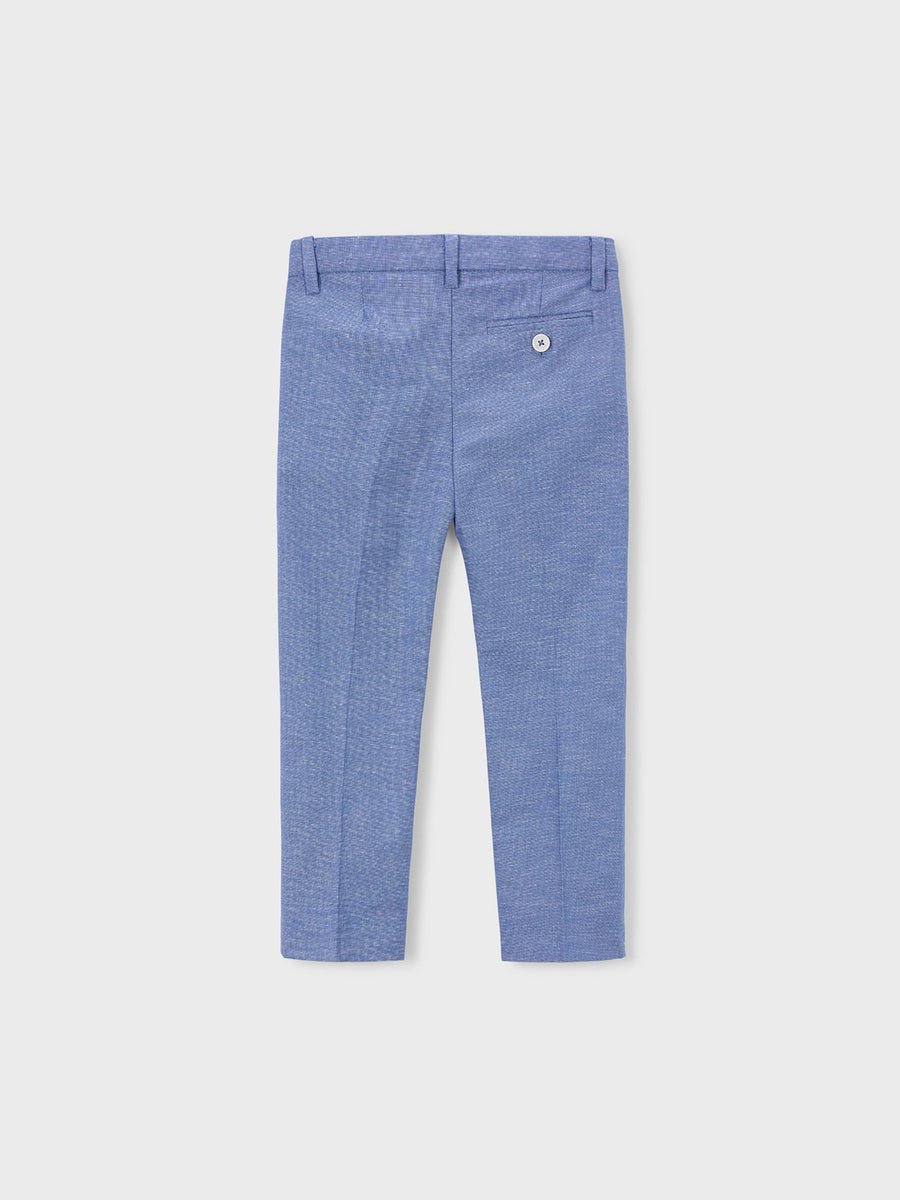 Calça linho suiting Índigo (Azul)  para Menino - Mayoral