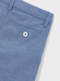 Calça linho suiting Índigo (Azul)  para Menino - Mayoral