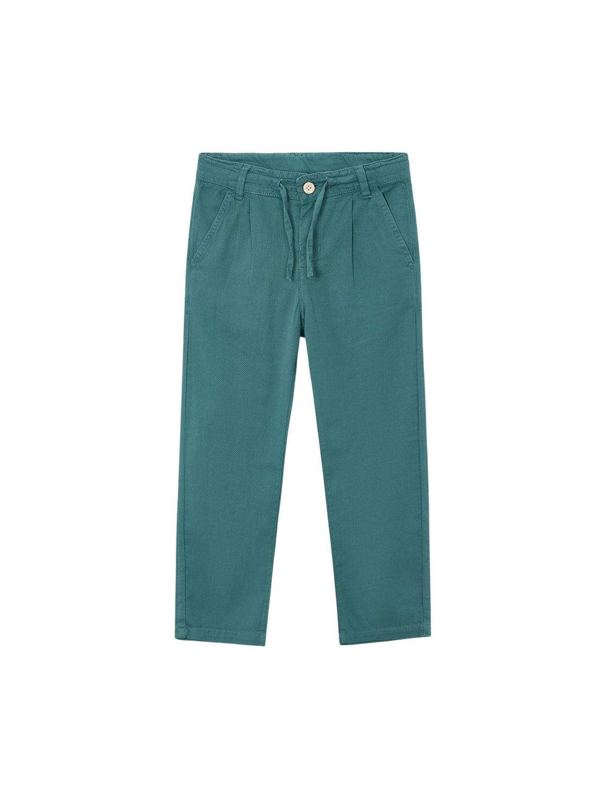 Calça linho relaxed Alga (Verde Tropa)  para Menino - Mayoral