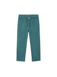 Calça linho relaxed Alga (Verde Tropa)  para Menino - Mayoral