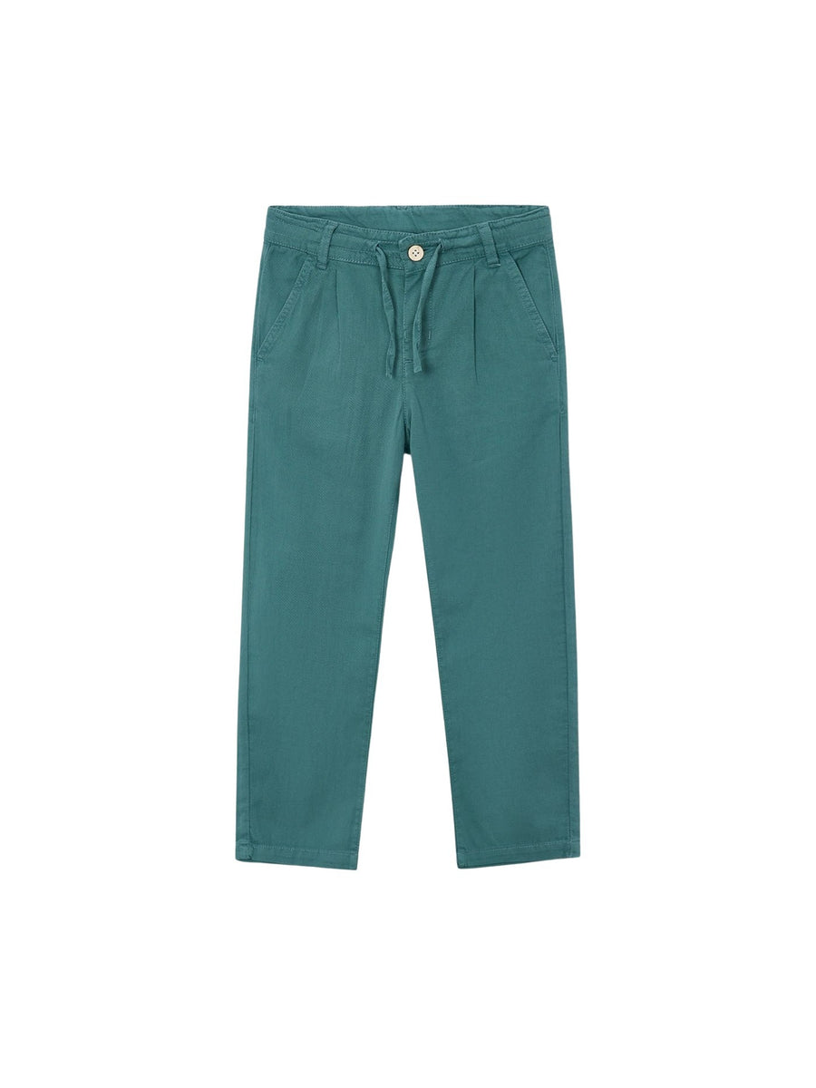 Calça linho relaxed Alga (Verde Tropa)  para Menino - Mayoral