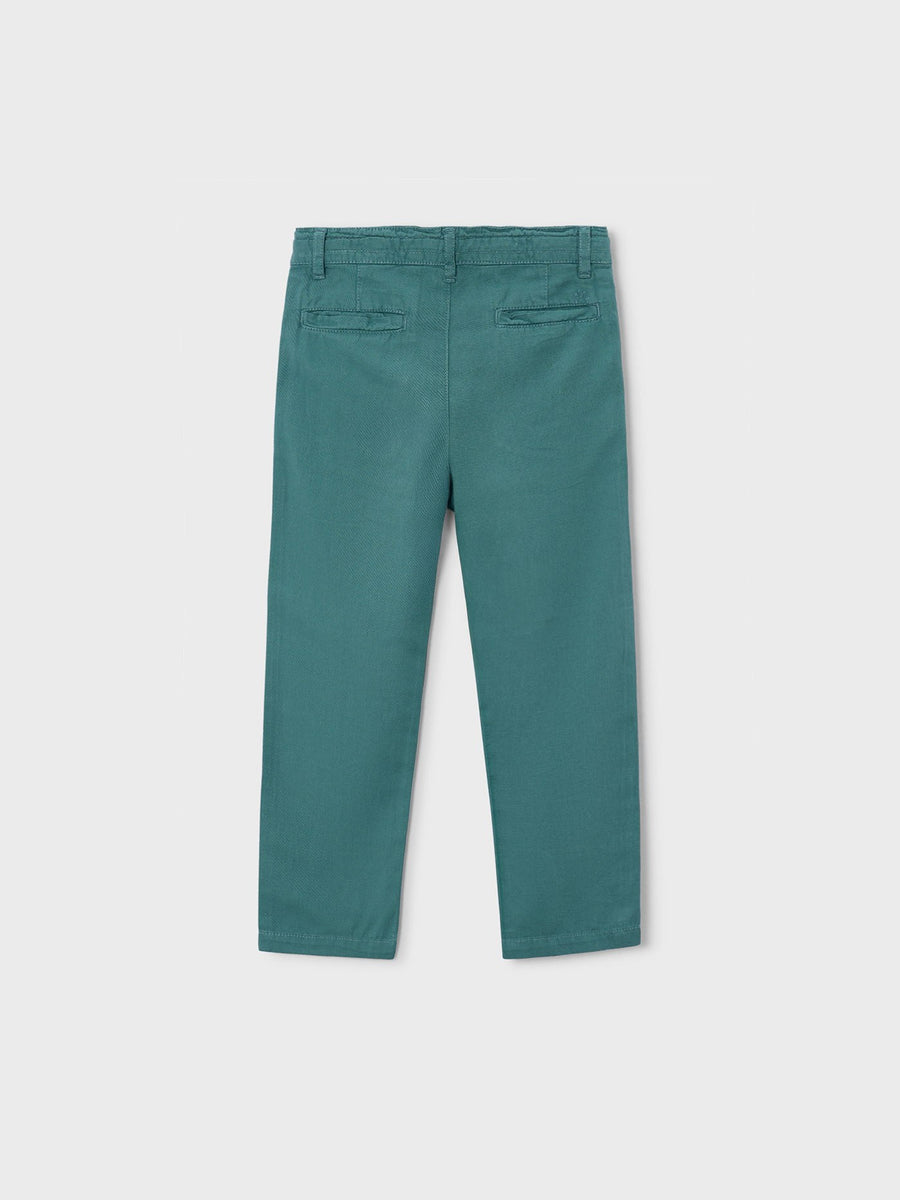 Calça linho relaxed Alga (Verde Tropa)  para Menino - Mayoral