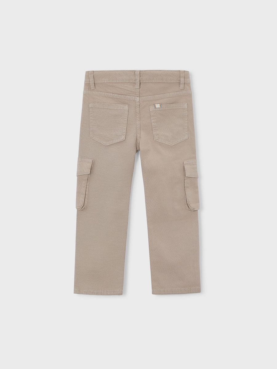 Calça Topeira (Castanho Claro)  para Menino - Mayoral