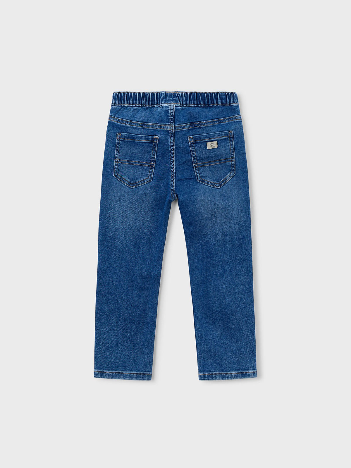 Calça soft denim jogger Base (Ganga)  para Menino - Mayoral