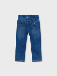 Calça soft denim jogger Base (Ganga)  para Menino - Mayoral