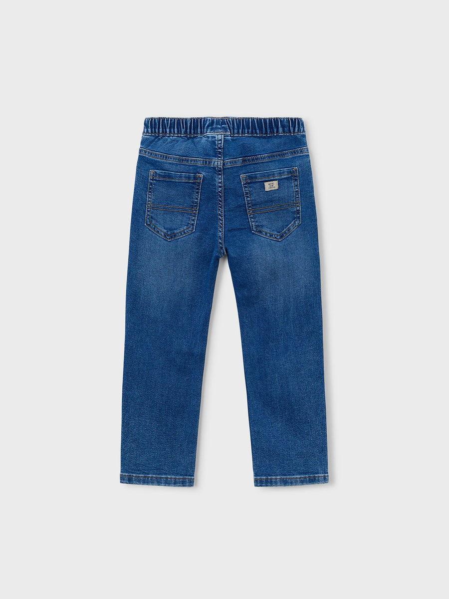 Calça soft denim jogger Base (Ganga)  para Menino - Mayoral