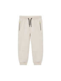 Calças jogger c/ zíper Canamo (Creme / Pérola)  para Menino - Mayoral