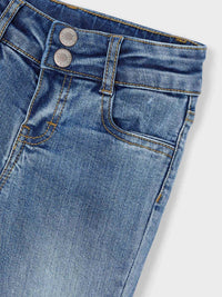 Jeans larga cintura baixa Claro (Ganga c/ Lavagem)  para Menina - Mayoral