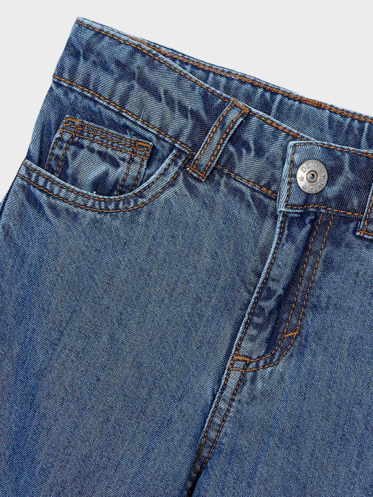 Calça denim fluida Escuro (Marinho)  para Menina - Mayoral