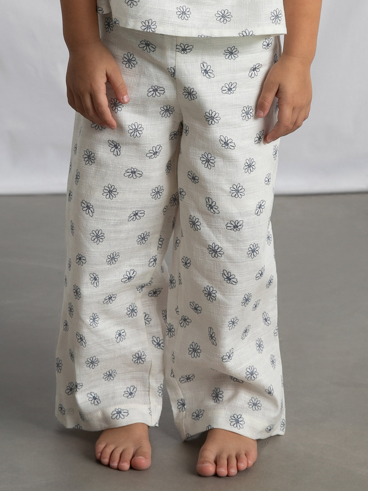 Conj. calça estampada Osso (Creme / Pérola)  para Menina - Mayoral