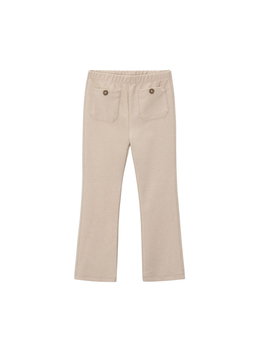 Legging flare com bolsos Areia (Bege)  para Menina - Mayoral