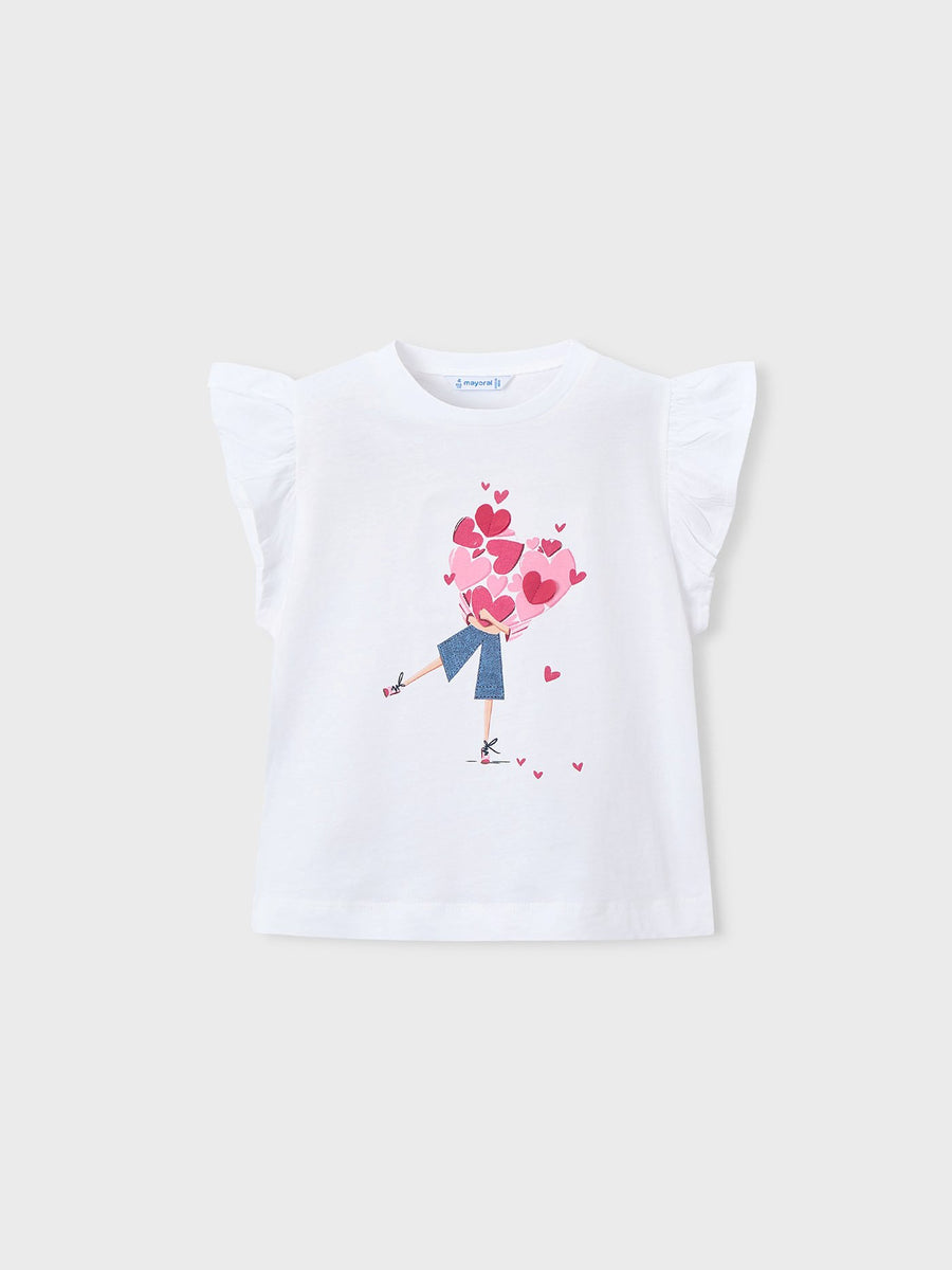 Conj. leggings 2 calças Rosa claro (Rosa Bébé)  para Menina - Mayoral