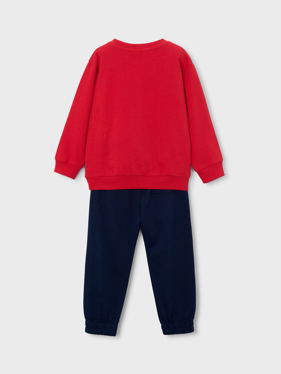 Fato treino sweat Tomate (Vermelho)  para Menino - Mayoral