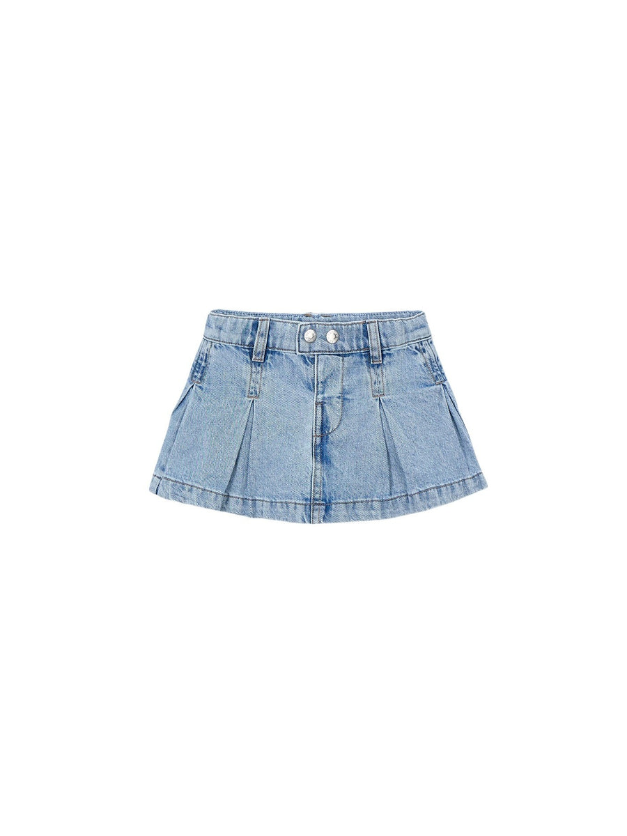 Saia jeans fluida Claro (Ganga c/ Lavagem)  para Menina - Mayoral