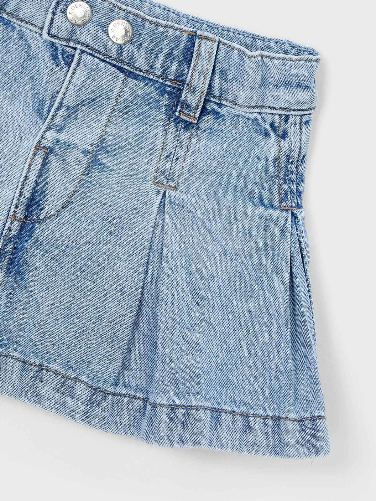 Saia jeans fluida Claro (Ganga c/ Lavagem)  para Menina - Mayoral